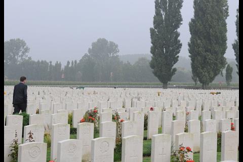 Andrew Caplen, Graves of WW1, Belgium